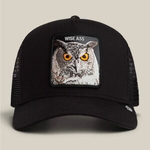 Goorin bros farm WISE ASS TRUCKER hat SnapBack mesh backing NWT